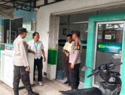 Patroli Objek Vital, Polsek Praya Barat Daya Imbau Security Pegadaian Waspadai Gangguan Kamtibmas
