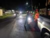 SAT LANTAS POLRES DOMPU INTENSIFKAN BLUE LIGHT PATROL DAN REKAYASA ARUS LALU LINTAS UNTUK WUJUDKAN KAMSELTIBCAR LANTAS