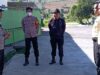 SAT BINMAS POLRES DOMPU BERIKAN PEMBINAAN DAN PENGARAHAN KEPADA SATPAM GUDANG JAGUNG DI MANGGELEWA