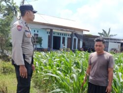 Bhabinkamtibmas Labuapi Sulap Lahan Kosong Warga