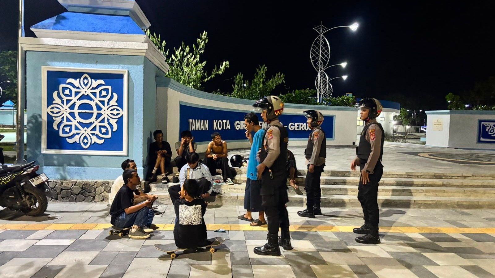 Polres Lombok Barat Intensifkan Patroli Kamtibmas di Gerung