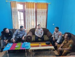 Perkuat Sinergitas, Kapolsek Lunyuk Lakukan Kunjungan Kerja ke Pemerintah Desa Perung