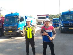 ‎ Antisipasi Gangguan Kamtibmas, Unit Pam Obvit Sat Samapta Patroli di Kawasan Pertamina Bima
