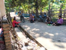 Bhabinkamtibmas Polres Bima Kota Sambangi Warga Matakando, Bahas Keamanan Lingkungan