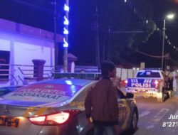 Respon Cepat Laporan Call Center 110, Piket Pamapta Polres Bima Kota Bubarkan Aksi Balap Liar di Depan Kantor Wali Kota Bima