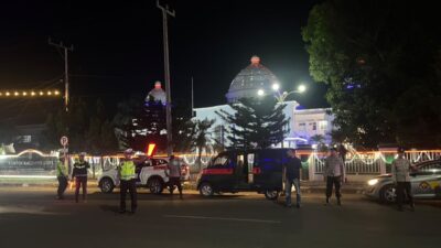 Patroli Rinjani Presisi Malam Minggu, Polres Bima Kota Berikan Imbauan Kamtibmas kepada Masyarakat