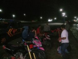 POLSEK KEMPO INTENSIFKAN PATROLI BLUE LIGHT, KEDAPANKAN PENDEKATAN HUMANIS JAGA KAMTIBMAS