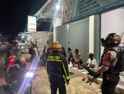 PATMOR SATSAMAPTA POLRES DOMPU INTENSIFKAN PATROLI DIALOGIS MALAM HARI, AJAK MASYARAKAT TINGKATKAN KEWASPADAAN DAN JAGA KAMTIBMAS