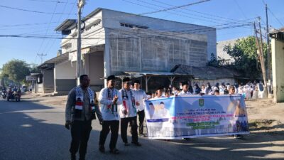 Polres Bima Kota Kawal dan Amankan Pawai Tahun Baru Islam 1 Muharam 1448 H di Kelurahan Tanjung