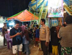 Patroli Malam Polsek Lambu Sasar Titik Rawan, Warga dan Pemuda Dihimbau Jaga Kamtibmas