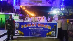 Polsek Rasanae Barat Amankan dan Kawal Pawai Obor 1 Muharam 1448 H di Kota Bima