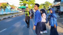 SAT LANTAS POLRES DOMPU LAKSANAKAN RAWAN PAGI, WUJUDKAN KAMSELTIBCAR LANTAS DAN BERIKAN RASA AMAN KEPADA MASYARAKAT