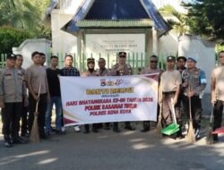Polres Bima Kota Laksanakan Bakti Religi di Masjid dan Gereja Jelang Hari Bhayangkara ke-80