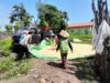DUKUNG PROGRAM KETAHANAN PANGAN NASIONAL, BHABINKAMTIBMAS DESA DAHA MONITOR HASIL PANEN JAGUNG