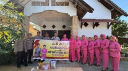 POLRES DOMPU GELAR ANJANGSANA DAN SALURKAN BANTUAN SOSIAL KEPADA PURNAWIRAWAN POLRI DAN WARAKAWURI DALAM RANGKA HARI BHAYANGKARA KE-80