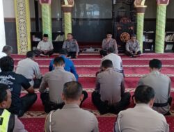 Binrohtal Rutin, Polres Dompu Perkuat Karakter Personel melalui Pembinaan Rohani dan Mental
