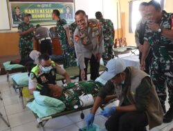 Semarak HUT Bhayangkara ke-80, Polres Bima Kota Laksanakan Bakti Kesehatan Donor Darah