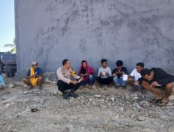 Bhabinkamtibmas Polres Bima Kota, Sambangi Warga Binaan, Sampaikan Imbauan Kamtibmas