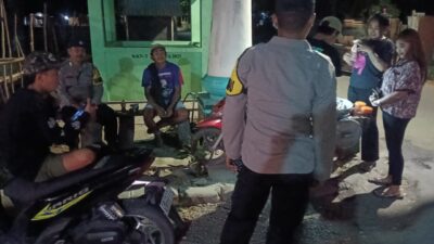 Patroli Dialogis Polsek Maluk Imbau Warga Waspada Penipuan dan Jaga Kamtibmas