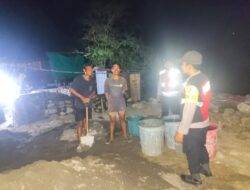 Patroli Dialogis Polsek Sekongkang, Polisi Imbau Remaja Hindari Balap Liar dan Warga Waspada Karhutla