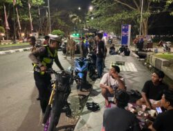 Polres Sumbawa Barat Intensifkan Patroli Strong Point pada Malam Minggu, Ciptakan Situasi Kamtibmas yang Aman dan Kondusif