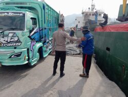 Polsek Kawasan Pelabuhan Laut Bima Intensifkan Patroli Rutin, Sampaikan Imbauan Kamtibmas kepada Buruh, ABK, dan Masyarakat