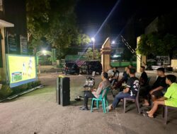 Polsek Rasanae Barat Gelar Nobar FIFA World Cup 2026, Pererat Kedekatan Polri dan Masyarakat