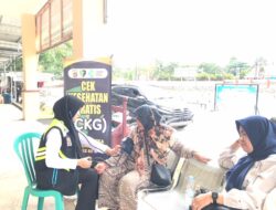 Si Dokes Polres Bima Kota Berikan Pelayanan Kesehatan dan Konseling Gratis Presisi kepada Personel dan Keluarga