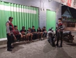 Sat Samapta Polres Bima Kota Laksanakan Patroli Sambang Warga, Antisipasi Tawuran dan Kejahatan Jalanan