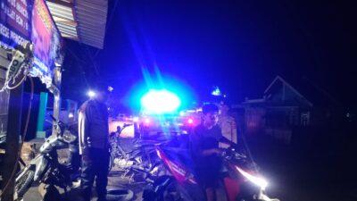 Patroli KRYD Rinjani Presisi Blue Light, Polsek Wawo Jaga Harkamtibmas Tetap Kondusif