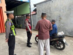 Polsek Montong Polres Tuban Turun Cek Tanaman jagung Warga di Desa Talun