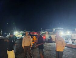 Patroli Blue Light Polsek Langgudu Sasar Titik Rawan Gangguan Kamtibmas di Tiga Desa