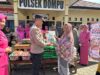 POLSEK DOMPU SALURKAN BANTUAN SOSIAL DALAM RANGKA HARI BHAYANGKARA KE-80, WUJUD KEPEDULIAN POLRI KEPADA MASYARAKAT