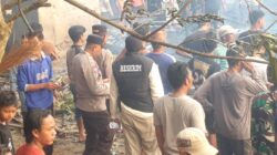 Polsek Ambalawi Gerak Cepat Tangani Kebakaran Dua Rumah Warga di Desa Rite