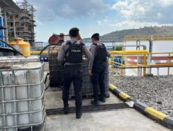 Unit Pamobvit Sat Samapta Polres Bima Kota Perketat Pengamanan Objek Vital PLTMG Bonto Bima