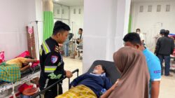 Bus PO Lava Tujuan Bima–Jakarta Alami Kecelakaan di Manggena’e, 11 Penumpang Luka-Luka, Polisi Lakukan Penanganan Cepat
