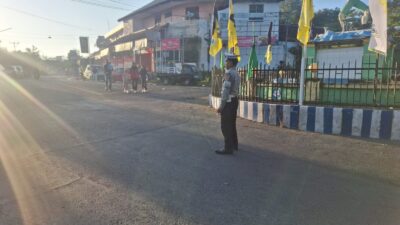 Polres Dompu Amankan Car Free Day dan Kawal Hari Bakti Dokter Indonesia ke-118, Kegiatan Berlangsung Aman dan Lancar