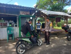Ciptakan Kondusifitas, Personel Polsek Batu Lanteh Gelar Patroli Dialogis di Jalur Sumbawa – Batu Dulang