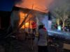Diduga Akibat Korsleting Listrik, Satu Unit Rumah di Desa Sabedo Ludes Terbakar