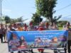 Semarak Hari Jadi Bima ke-386, Polres Bima Kota dan Bhayangkari Meriahkan Pawai Budaya Rimpu Pesona Dana Mbojo