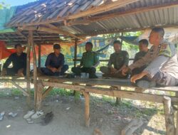 Bhabinkamtibmas Polres Bima Kota Jalin Silaturahmi dengan Kelompok Tani, Dorong Kepatuhan dan Harkamtibmas