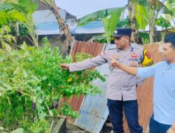 Bhabinkamtibmas Bajur Ajak Warga Manfaatkan Lahan Pekarangan