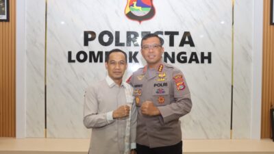 Sinergi Forkopimda, Kapolresta Loteng Terima Kunjungan Ketua DPRD Kabupaten Lombok Tengah