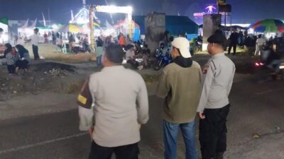Polsek Batukliang Perketat Pengamanan Pasar Murah UMKM di Rest Area Dasan Cermen