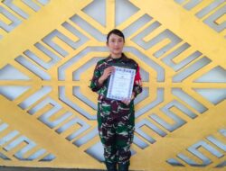 Pengabdian Tanpa Batas, Babinsa Karang Bayan Terima Penghargaan Polri