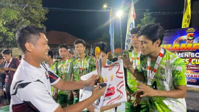 Sambut Hari Bhayangkara ke-80, Turnamen Bola Voli Kapolres Lombok Utara Cup 2026 Sukses Digelar