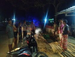 Patroli Blue Light Polsek Ambalawi Antisipasi 3C, Polisi Imbau Warga Jauhi Miras dan Narkoba