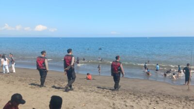 Polres Lombok Barat Jaga Ketat Wisata Pantai Kuranji