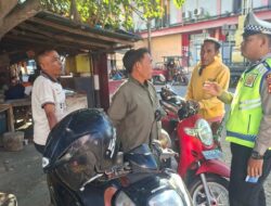 Satlantas Polres Bima Kota Edukasi Komunitas Tukang Ojek, Tingkatkan Kesadaran Keselamatan Berlalu Lintas