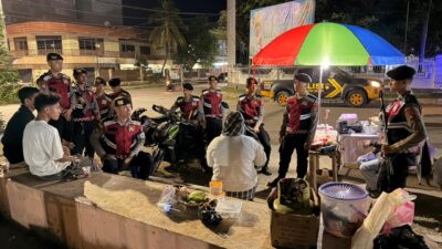 Patroli Blue Light Sat Samapta Polres Bima Kota Ciptakan Rasa Aman dan Antisipasi Gangguan Kamtibmas